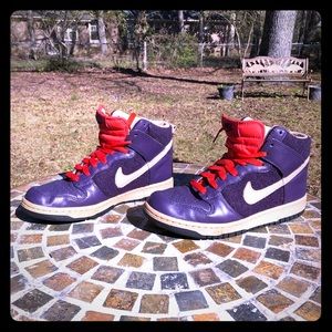 Nike Zoom High Tops. Purple Wool. Limited Run.